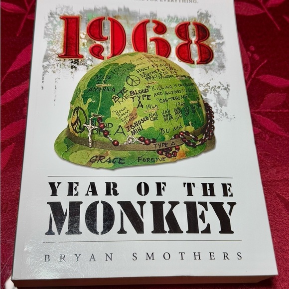 1968 Year Of The Monkey Paperback Book By Bryan Smothers Vietnam Military View - Picture 5 of 5